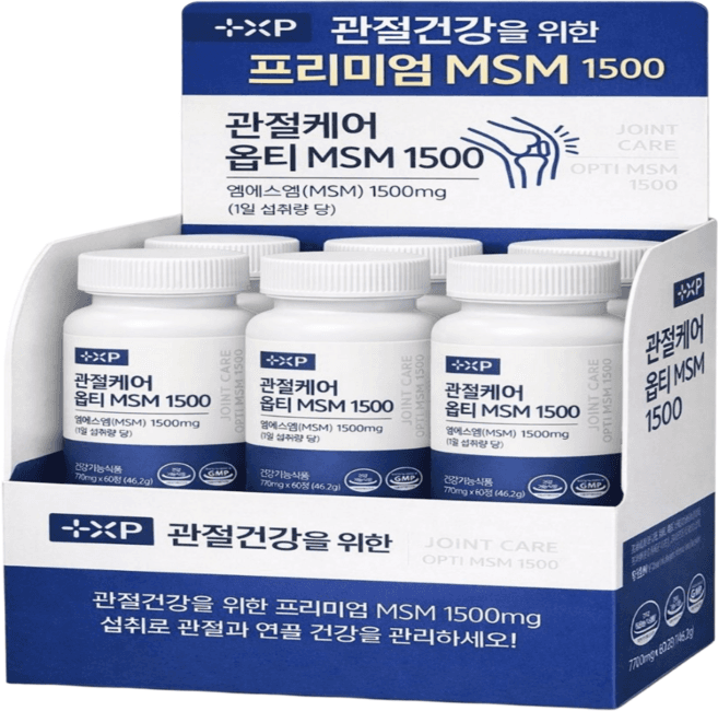 관절건강 엠에스엠